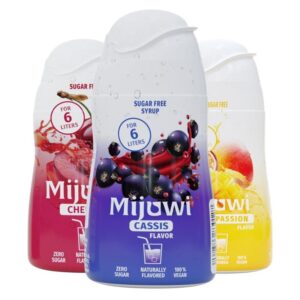 Mijuwi Sirup Bundles ohne Zucker in verschiedenen Geschmacksrichtungen